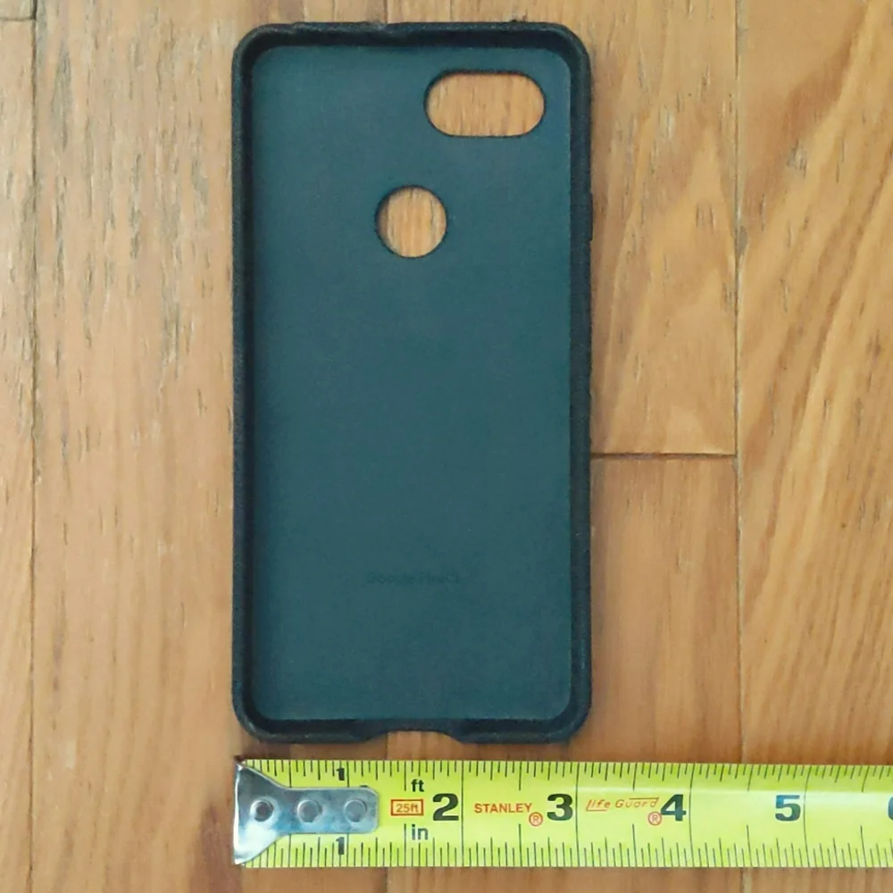 Google Pixel 3 XL Fabric Case Dark Gray